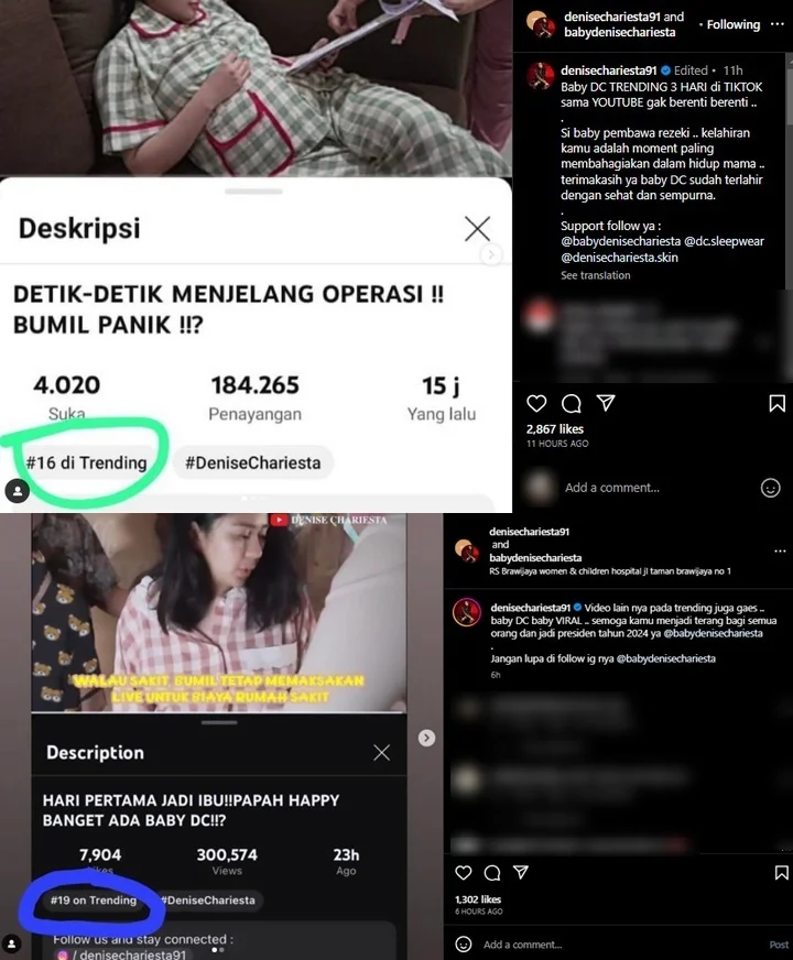 Denise Chariesta Bangga Video Anak Jadi Trending