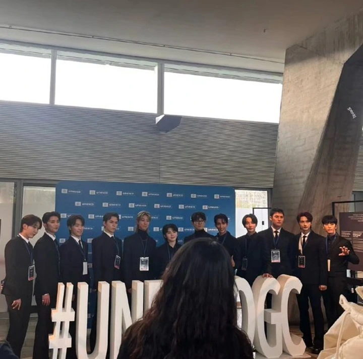 Hoshi Bikin Salfok saat SEVENTEEN Hadiri UNESCO Youth Forum