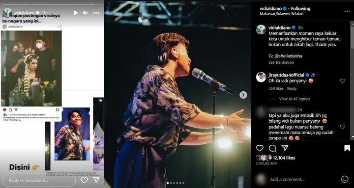Vidi Aldiano Balas Unggahan Viral Sheila Dara, Ariel Tatum Rayakan Diwali Di India - Topik Pagi