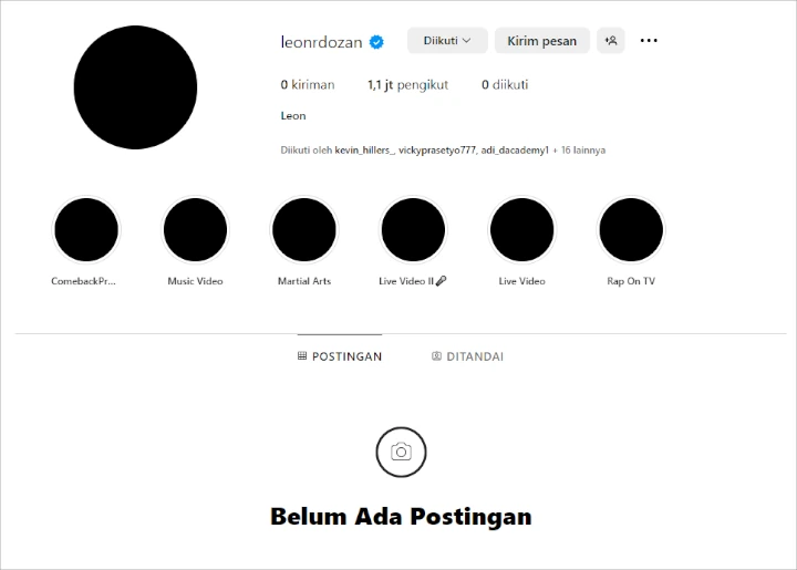 Leon Dozan Hapus Postingan Instagram Usai Dituding Aniaya Pacar