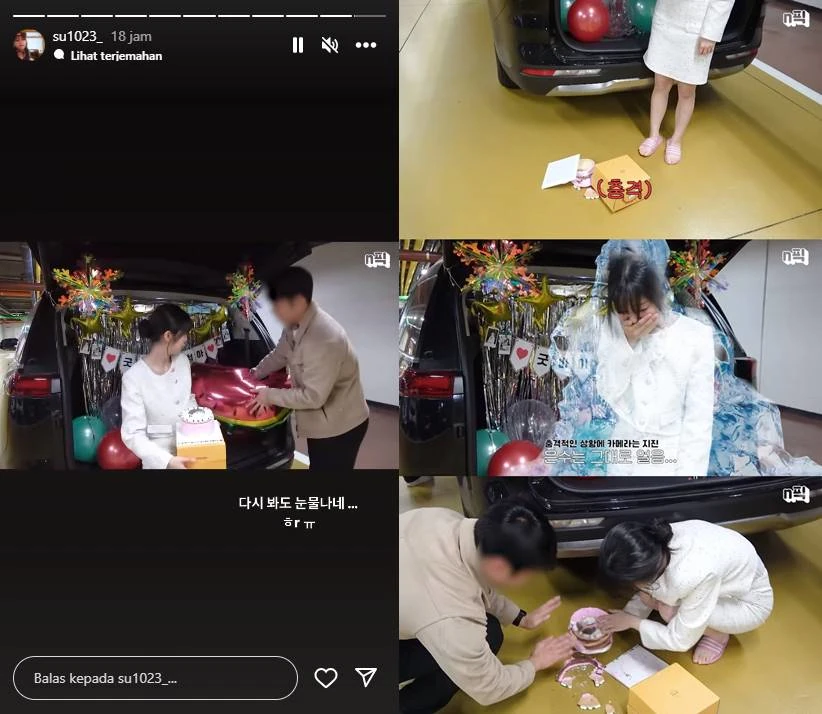 Shin Eun Soo Gagal Foto Pamitan buat \'Twinkling Watermelon\' Gara-Gara Kue
