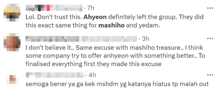 situasi Ahyeon BABYMONSTER dikaitkan dengan Mashiho dan Bang Ye Dam eks TREASURE