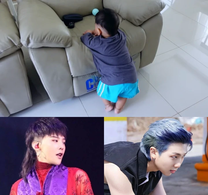 Putra Indah Permatasari Tiru Gaya Rambut G-Dragon BIGBANG dan RM BTS