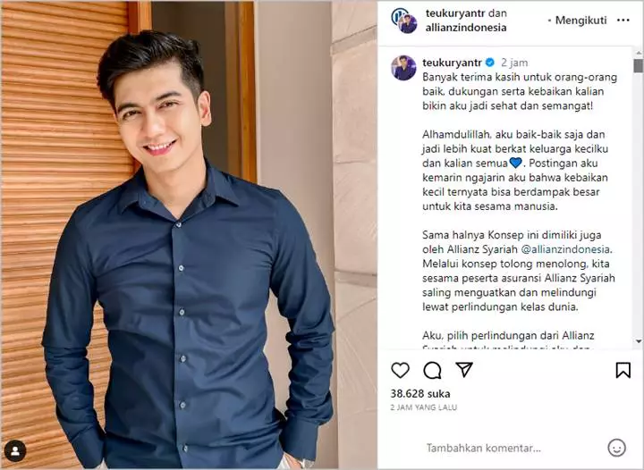 Kondisi Teuku Ryan Suami Ria Ricis Terkuak Usai Ngode Tak Kuat