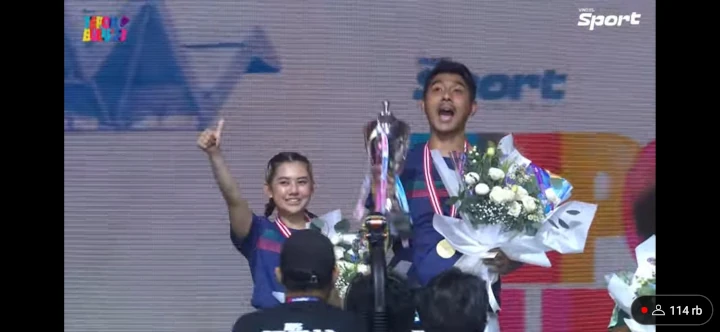 Arya Saloka dan Ziva Magnolya Menang Tepok Bulu 2023 Lawan Selebgram Malaysia