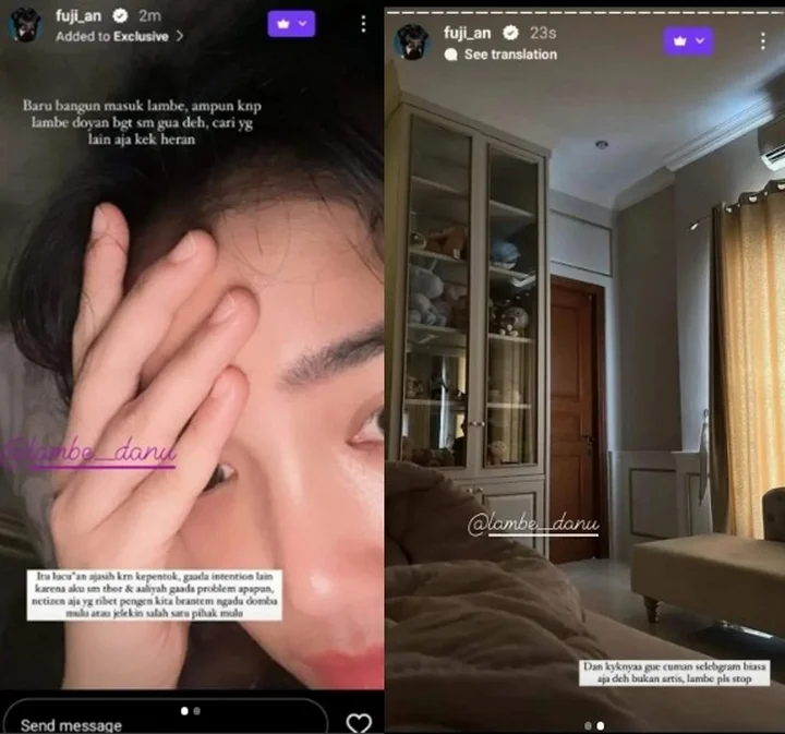 Fuji An Sentil Akun Gosip Lagi