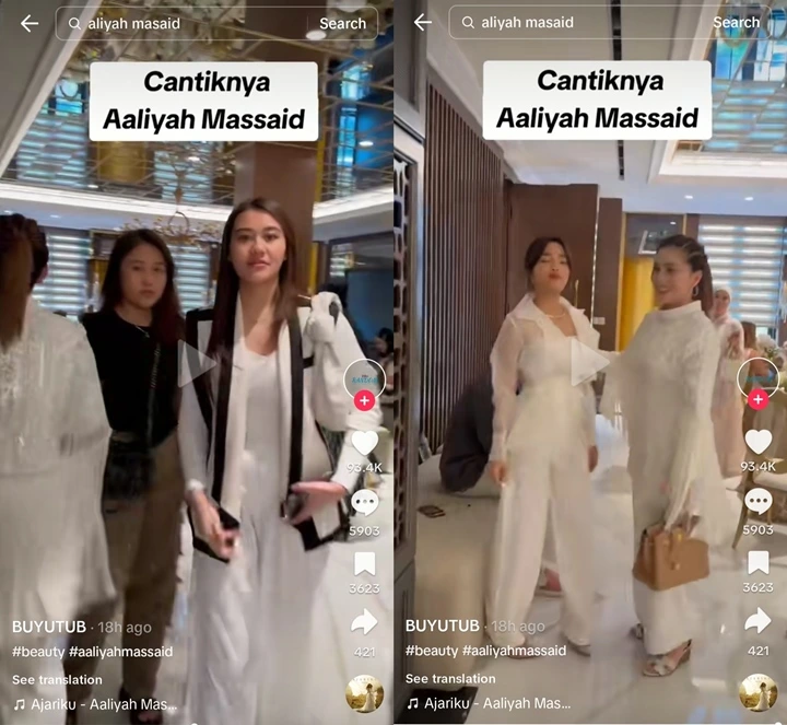 Gaya Fuji An dan Aaliyah Massaid Dibandingkan Kala Seruangan dengan Thariq Hallintar