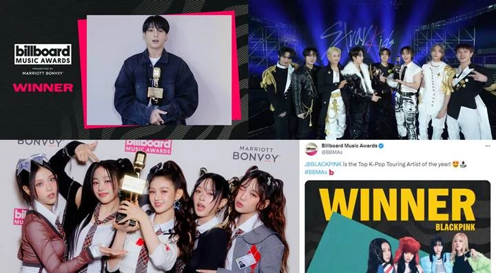 Jungkook BTS, Stray Kids dkk Sikat Bersih Kategori K-Pop di BBMA 2023