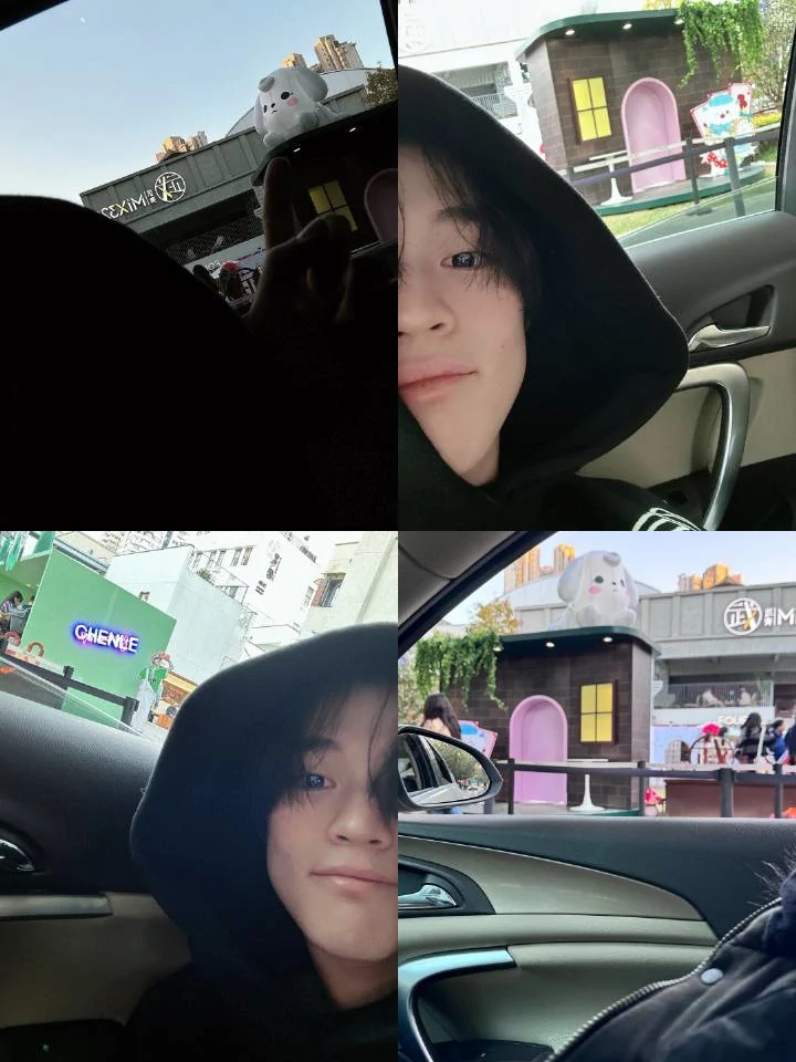 Chenle NCT mengunjungi proyek ultah mewahnya