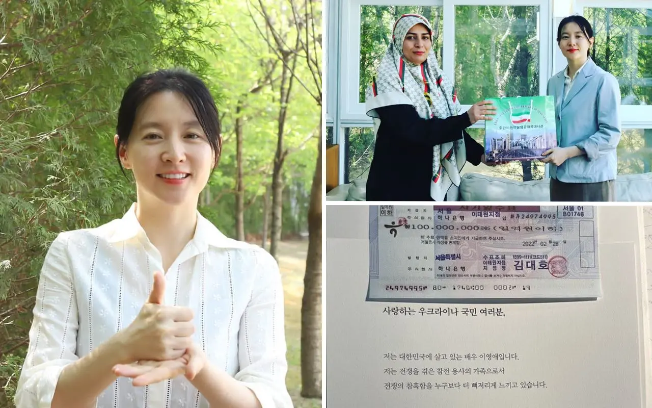 7 Aksi Lee Young Ae Beri Bantuan ke Berbagai Negara Termasuk Palestina