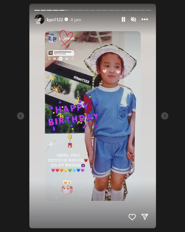 Song Hye Kyo Pamer Foto Masa Kecil dalam Rangka Ultah ke-42