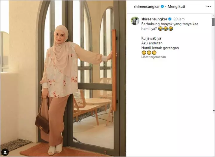 Shireen Sungkar Lontarkan Candaan saat Tanggapi Kabar Hamil Anak Keempat