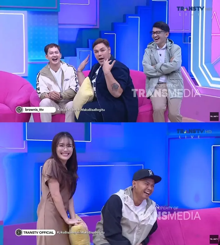 Ayu Ting Ting Terkikik Geli saat Wajah Ivan Gunawan Disebut Mirip Ibu Virgoun