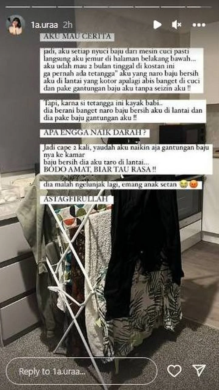 Lolly Curhat Konflik dengan Tetangga Flat Tempat Tinggal