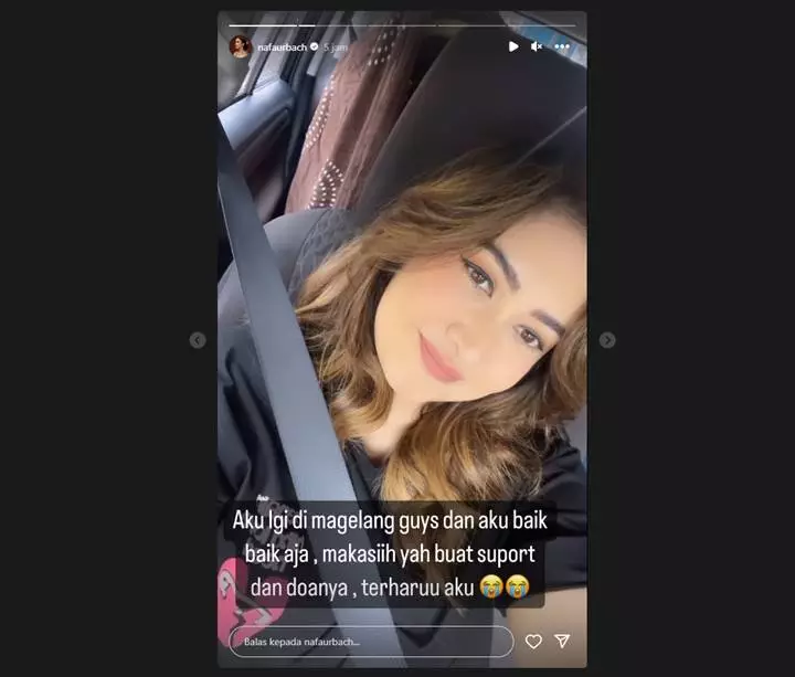 Nafa Urbach Ramai Dikhawatirkan Pasca Terseret Kabar Artis ‘N’ Pakai Obat Keras