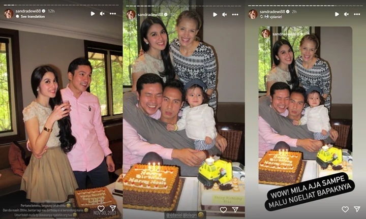 Sandra Dewi Malah Sebar Foto Alay Daniel Mananta Jelang Ultah Sang Suami