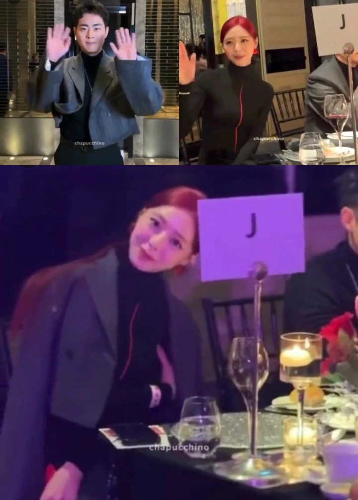 Yuna ITZY menggunakan jaket milik Jo Byeong Gyu