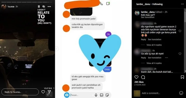 Lolly Diduga Promosi Judi Online