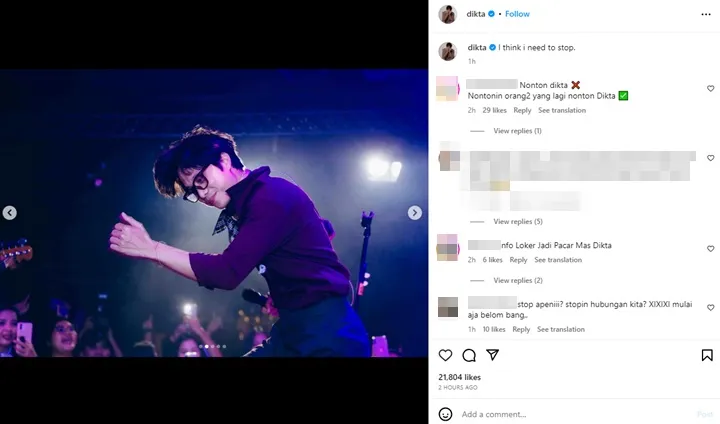 Dikta Bombardir Foto Tampan Usai Mendadak Dikaitkan dengan Lai Guan Lin eks Wanna One