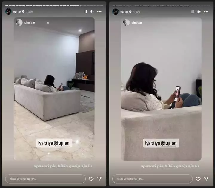 Fuji An Was-was Jadi Bahan Gosip Usai Keciduk Curhat ke Pria Misterius