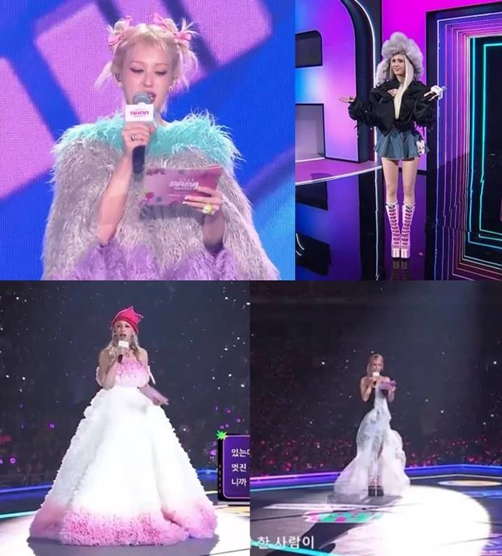 MAMA 2023: Jeon Somi Pandu Acara dengan Outfit Mencolok