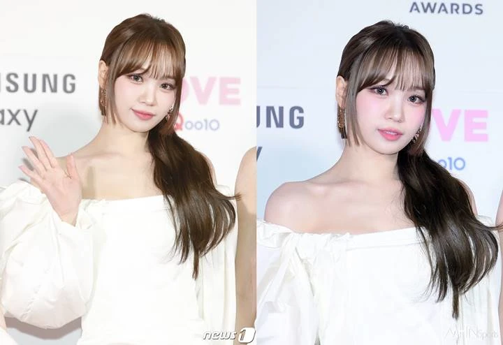 MAMA 2023: Kim Chaewon LE SSERAFIM Debutkan Rambut Baru di Red Carpet Hari Kedua