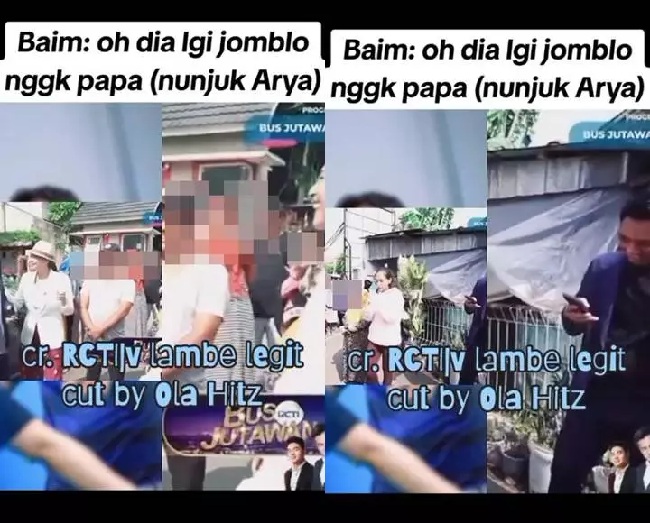 Arya Saloka Langsung Tertunduk Waktu Baim Wong Sebut Status Jomblo