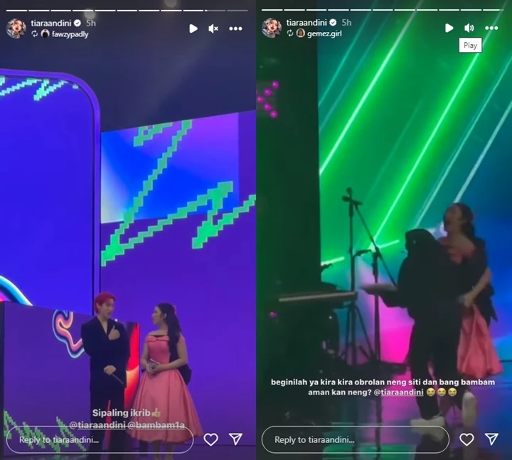 Tiara Andini Gagal Tampil Kalem Usai Gombalin BamBam GOT7 di Spotify Wrapped 2023