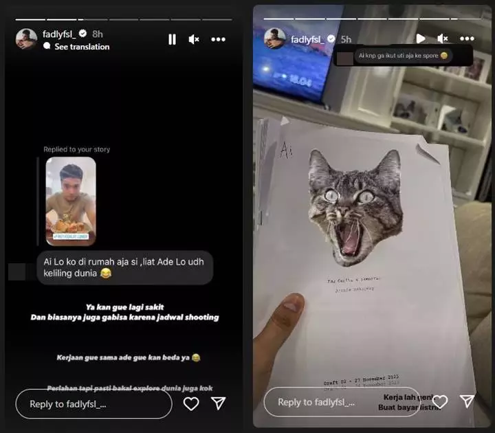 Fadly Faisal Kalem Meski Diledek Tak Keliling Dunia Seperti Fuji An