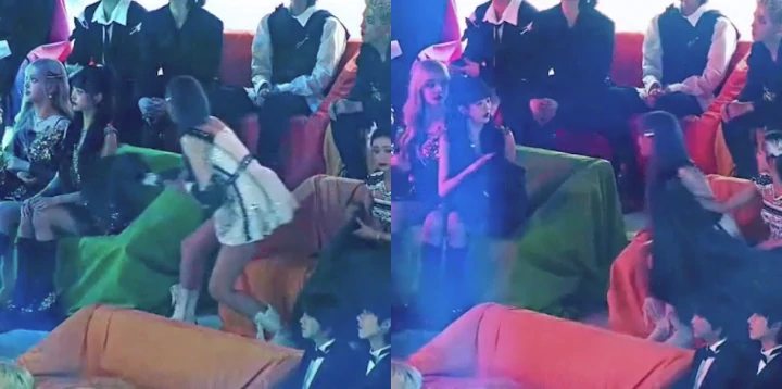 Yoon STAYC Jadi Sorotan Lewat Aksi Beri Selimut ke Wonyoung IVE di MMA 2023