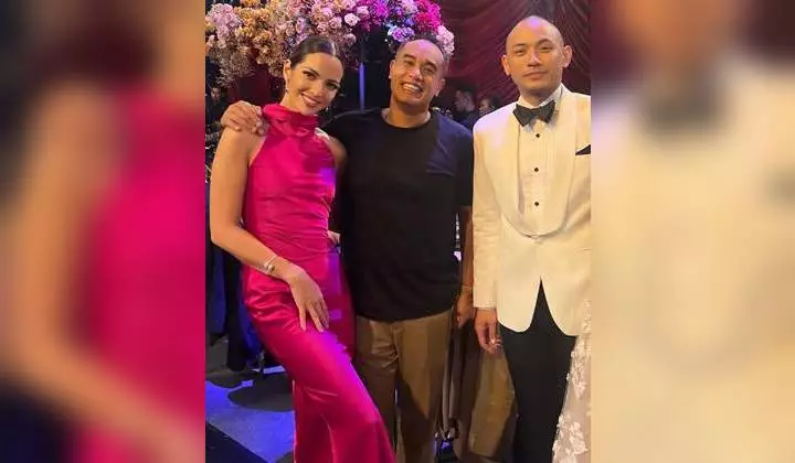 Nia Ramadhani dan Ardi Bakrie Usung Gaya Kontras ketika Hadiri Resepsi Pernikahan BCL
