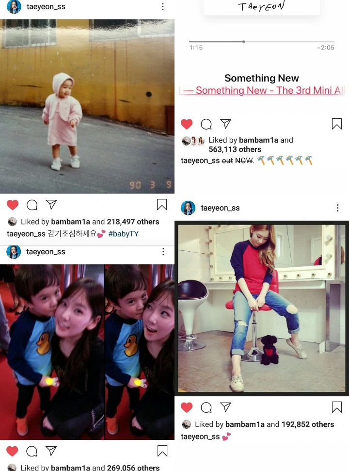Suka Like Postingan Lama Taeyeon