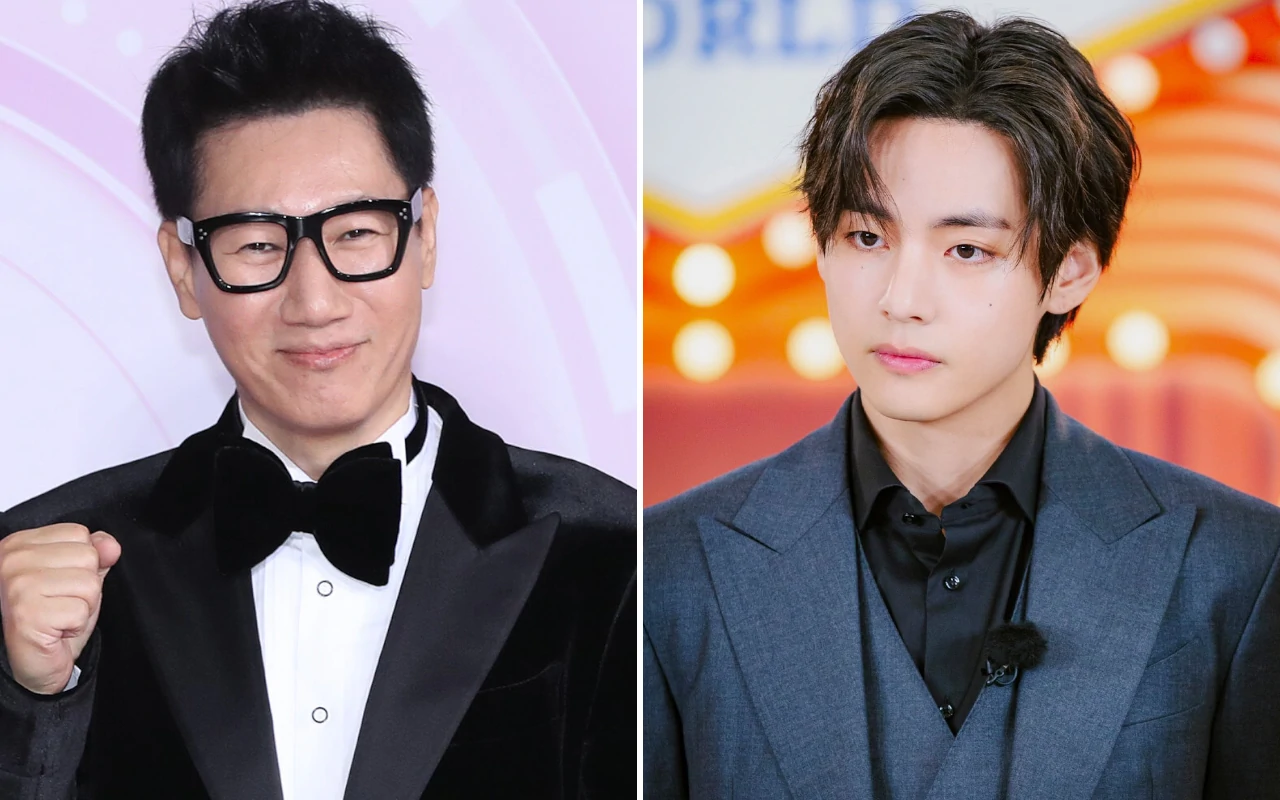 Ji Suk Jin Panik Sendiri Usai Pura-Pura Tampar V BTS di 'Running Man'