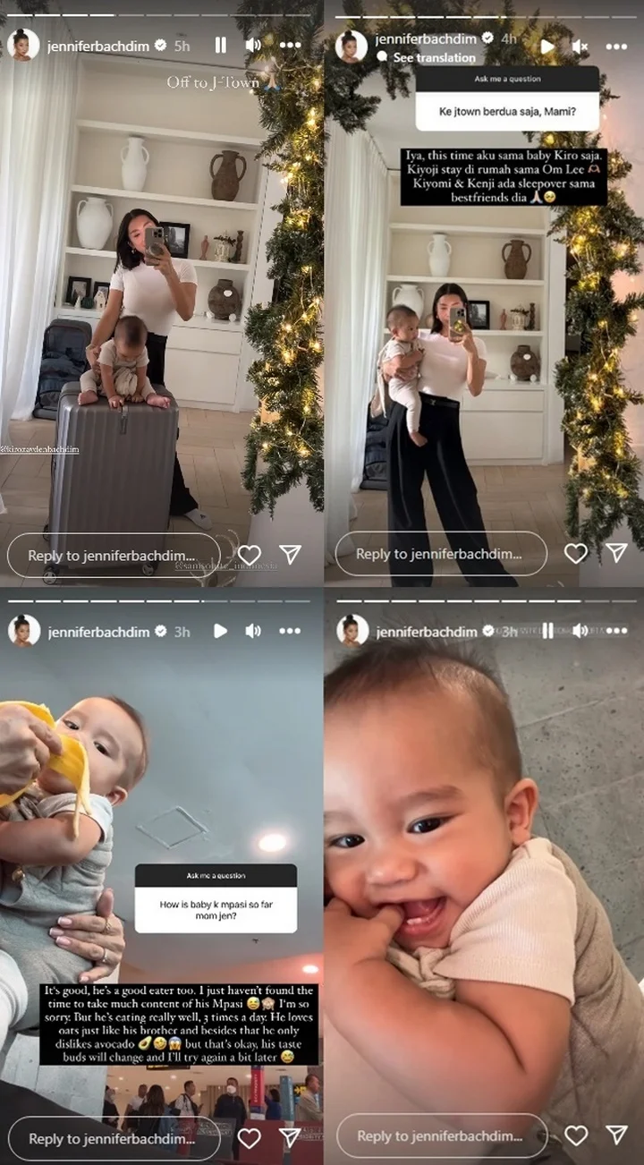 Jennifer Bachdim Pamer Video Bareng Anak