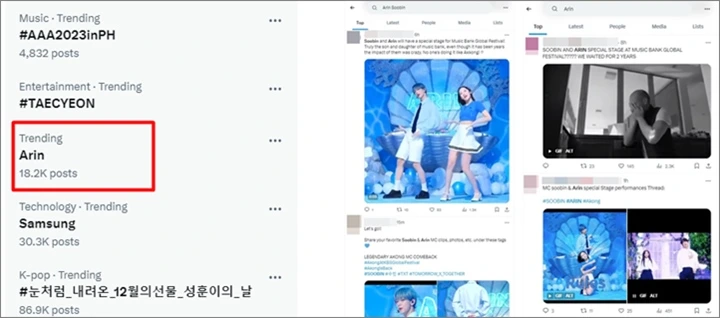 Arin Oh My Girl dan Soobin TXT Trending Usai Diumumkan Bakal Reuni setelah 2 Tahun