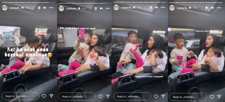 Irish Bella Diperebutkan Anak
