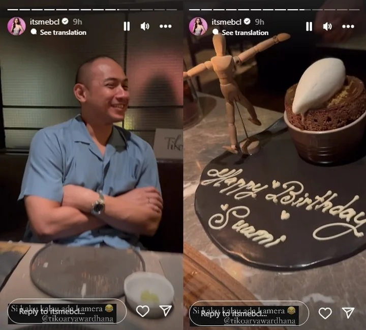 BCL Beri Kejutan Manis untuk Ultah Tiko Aryawardhana