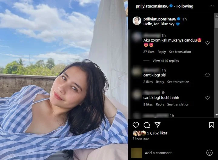 Prilly Latuconsina Ngode ke Reza Rahadian?