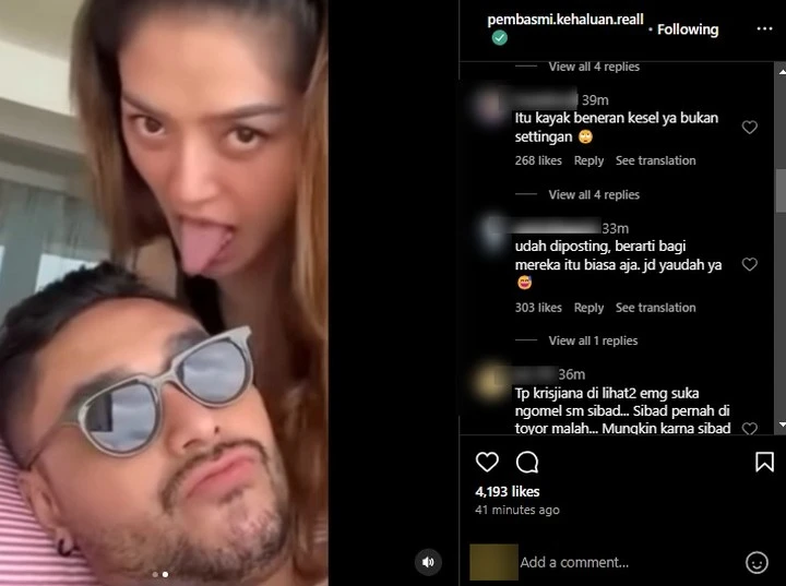 Siti Badriah Dimaki Krisjiana Baharudin