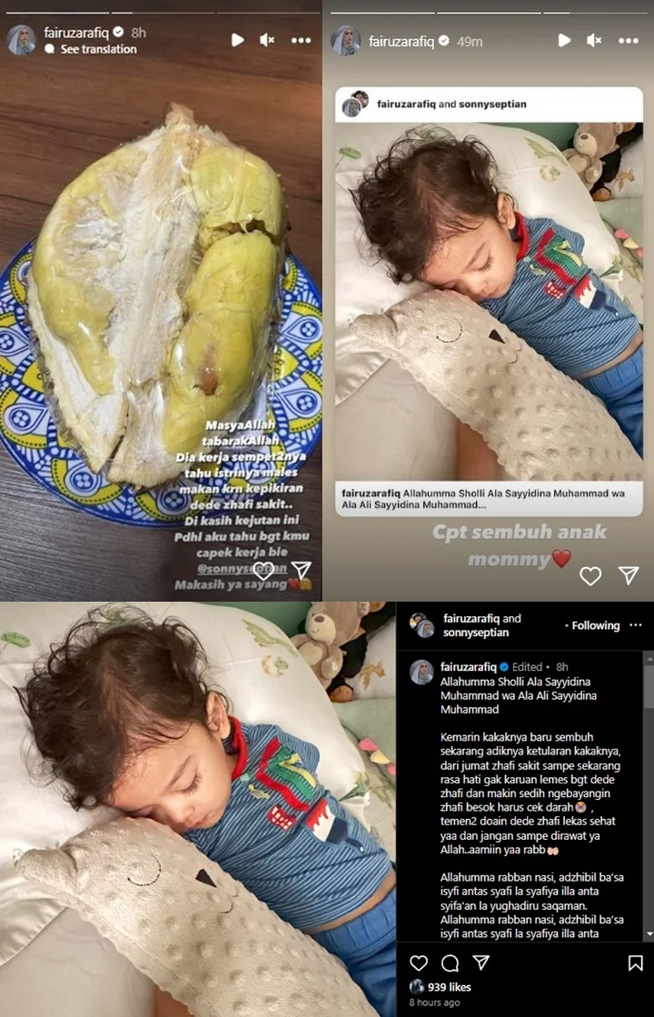 Fairuz A. Rafiq Gundah Anak Sonny Septian Jatuh Sakit