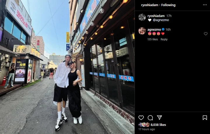 Agnes Monica dan Adam Rosyadi Makin Mesra dan Bucin