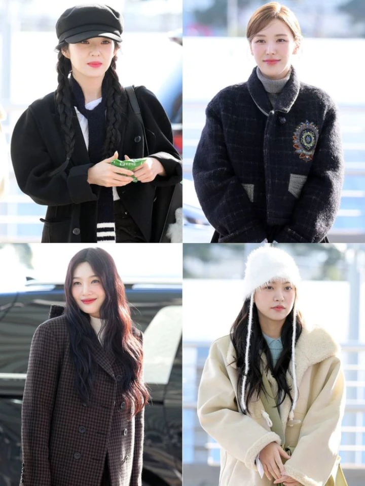 Red Velvet di bandara