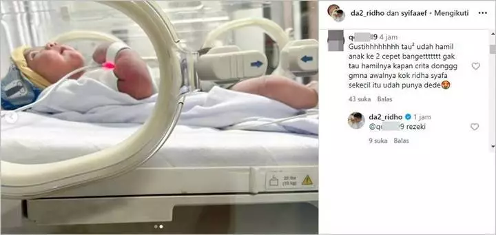 Ridho DA Diserbu Respons Kaget Usai Kabarkan Kelahiran Anak Kedua