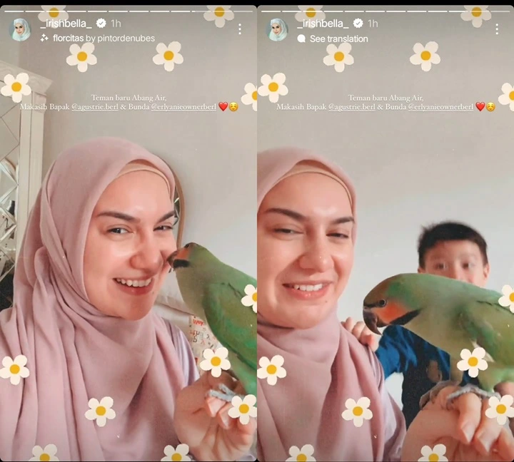 Irish Bella Kenalkan Teman Baru Kala Ammar Zoni Ditetapkan Sebagai Tersangka Kasus Narkoba