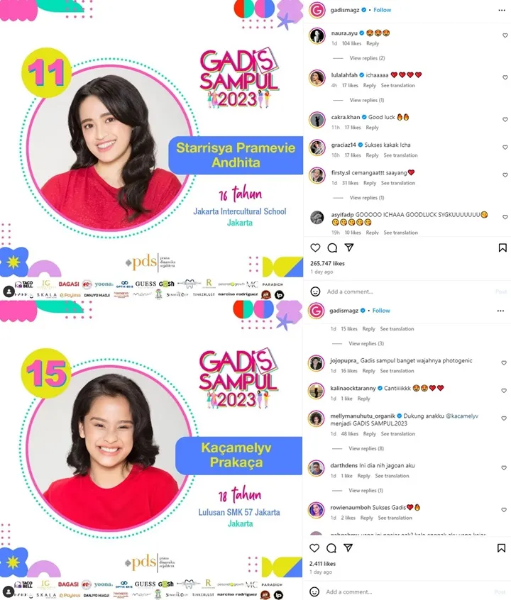 Nagita Slavina dan Sarah Sechan Bagikan Postingan Senada Usai Diduga Berkonflik