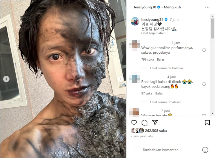 Lee Si Young Spill Proses Lukis Tubuh untuk Adegan Tanpa Busana di \'Sweet Home 2\'