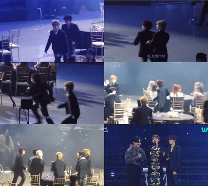 AAA 2023: Han dan Seungmin Stray Kids Kelabakan Saat 3RACHA Tiba-Tiba Diumumkan Menang