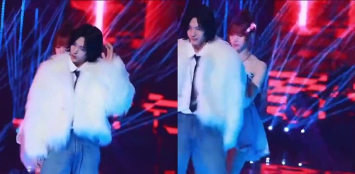 Winter aespa Terciduk Seret Wonbin RIIZE yang Lakukan Kesalahan saat Tampilkan \'Hot & Cold\'