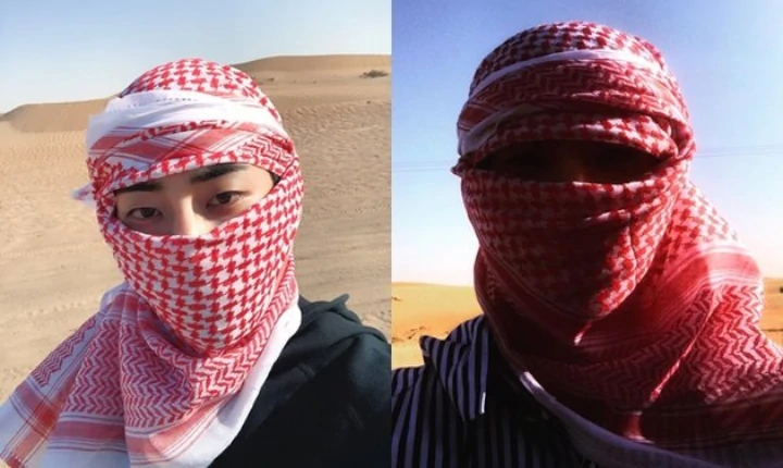 Xiumin dan Sehun EXO