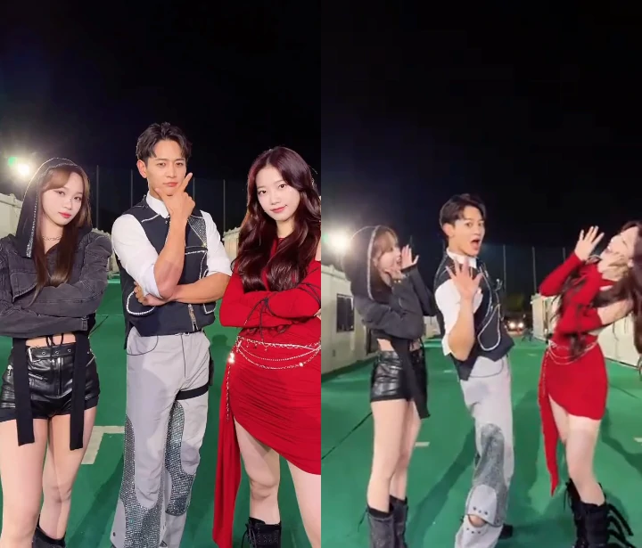 Minho SHINee dan Member LE SSERAFIM Buat Idol Lain Canggung dengan Dance Challenge \'Perfect Night\'